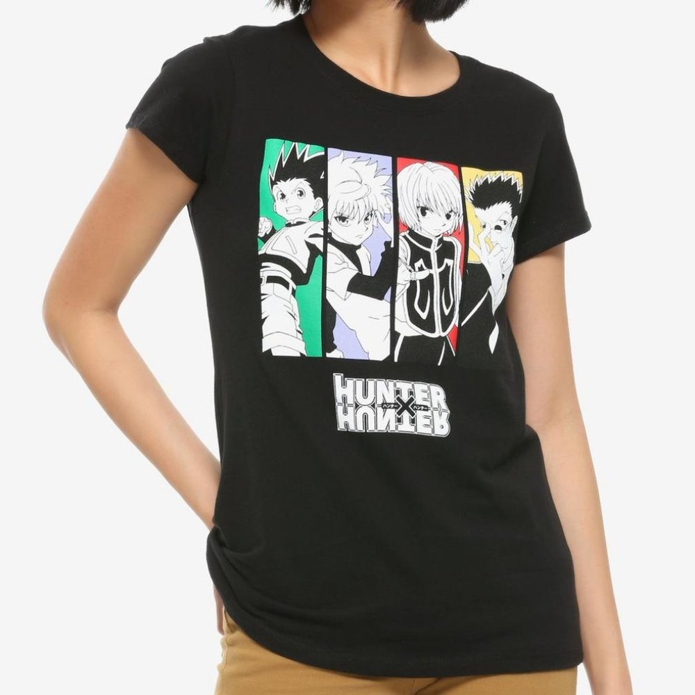 Hunter X Hunter Character Panel  T-Shirt - Junior